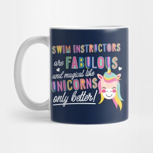 Swim Instructors are like Unicorns Gift Idea Mug